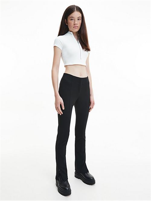 SLIM FIT HIGH WAIST CALVIN KLEIN JEANS | J20J220529/BEH